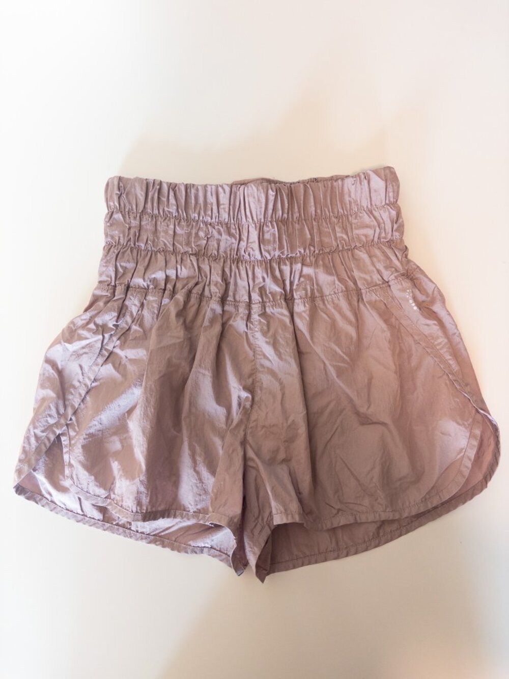 Free People Movement The Way Home Run Shorts Light Pink Size Small